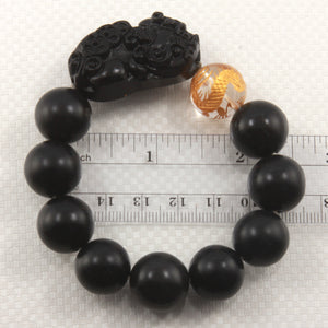 759927C-Bian-Stone-Crystal-Golden-Dragon-Beads-Pixiu-Carving-Endless-Elastic-Bracelet