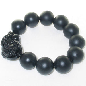759928-Genuine-Bian-Stone-Pixiu-Carving-Elastic-Endless-Bracelet