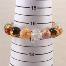 Load image into Gallery viewer, 759933-Mix-Gemstone-Engraving-Dragon-Beads-Endless-Elastic-Bracelet