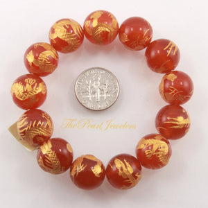 759954-Red-Agate-Engraving-Dragon-Beads-Endless-Elastic-Bracelet