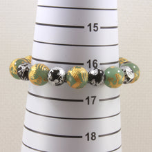 Load image into Gallery viewer, 759955-Aventurine-Onyx-Engraving-Dragon-Beads-Endless-Elastic-Bracelet