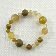 Load image into Gallery viewer, 759997-Genuine-Natural-Yellow-Opal-Beads-Handmade-Jewelry-Endless-Bracelet