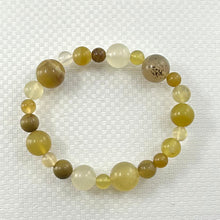 Load image into Gallery viewer, 759997-Genuine-Natural-Yellow-Opal-Beads-Handmade-Jewelry-Endless-Bracelet