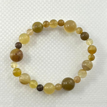 Load image into Gallery viewer, 759997-Genuine-Natural-Yellow-Opal-Beads-Handmade-Jewelry-Endless-Bracelet