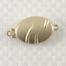 Load image into Gallery viewer, 14K Yellow Gold Oval Safety Clasp