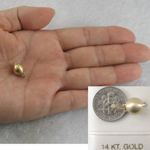 Load image into Gallery viewer, 14K Yellow Gold Matte Ball Clasp (9mm)