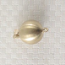 Load image into Gallery viewer, 14K Yellow Gold Matte Ball Clasp (9mm)