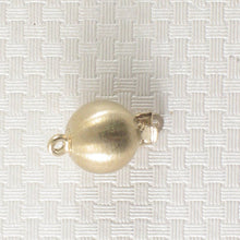 Load image into Gallery viewer, 14K Yellow Gold Matte Ball Clasp (8mm)