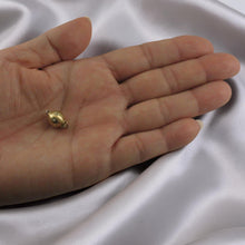 Load image into Gallery viewer, 14K Yellow Gold Matte Diamond Clasp (9mm)