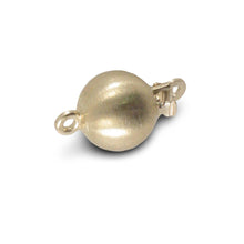 Load image into Gallery viewer, 14K Yellow Gold Matte Ball Clasp (7mm)
