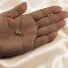 Load image into Gallery viewer, 14K Yellow Gold Matte Diamond Clasp (7mm x 15mm)