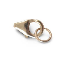 Load image into Gallery viewer, 14K Yellow Gold Lobster Claw Clasp with Close Ring
