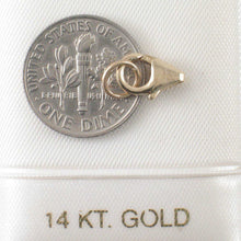 Load image into Gallery viewer, 14K Yellow Gold Lobster Claw Clasp with Close Ring