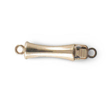 Load image into Gallery viewer, 14K Yellow Gold Trumpet Design Clasp