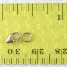 Load image into Gallery viewer, 14K Yellow Gold Lobster Claw Clasp with Closed Jump Ring