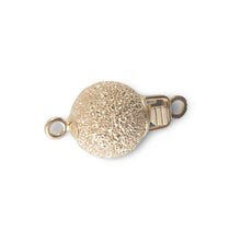 Load image into Gallery viewer, 14K Yellow Gold Sparkle Bead Clasp (8mm)