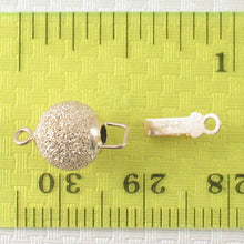 Load image into Gallery viewer, 14K Yellow Gold Sparkle Bead Clasp (8mm)