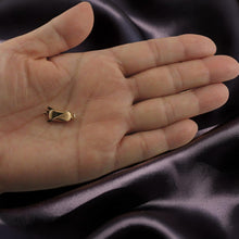 Load image into Gallery viewer, 14K Yellow Gold Two-Tone Polished Safety Clasp