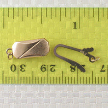 Load image into Gallery viewer, 14K Yellow Gold Two-Tone Polished Safety Clasp