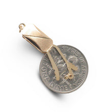 Load image into Gallery viewer, 14K Yellow Gold Two-Tone Polished Safety Clasp
