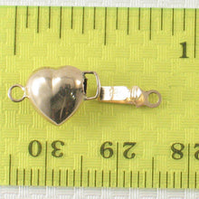 Load image into Gallery viewer, 14K Yellow Gold Heart Clasp (9mm)
