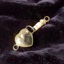 Load image into Gallery viewer, 14K Yellow Gold Heart Clasp (9mm)