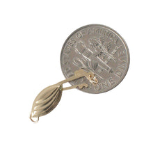 Load image into Gallery viewer, 14K Yellow Gold Shell Series Fish Hook Safety Clasp