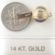 Load image into Gallery viewer, 14K Yellow Gold Two-Tone Diamond Clasp (10mm)