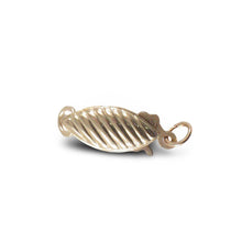 Load image into Gallery viewer, 14K Yellow Gold Shell Series Fish Hook Safety Clasp