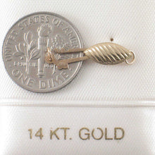 Load image into Gallery viewer, 14K Yellow Gold Shell Series Fish Hook Safety Clasp