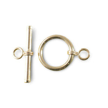Load image into Gallery viewer, 14K Yellow Gold Toggle Clasp with Bar