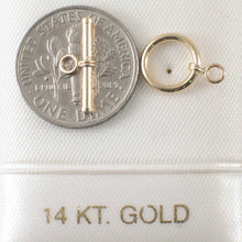 Load image into Gallery viewer, 14K Yellow Gold Toggle Clasp with Bar
