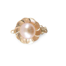 Load image into Gallery viewer, 14K Yellow Gold Natural Pink Cultured Pearl Clasp w/ Closed Jump Rings