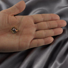 Load image into Gallery viewer, 14K Yellow Gold Black-Gray Cultured Pearl Clasp w/ Closed Jump Rings
