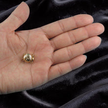 Load image into Gallery viewer, 14K Yellow Gold Classic 2-Row (2 Strands) Pearl Beads Clasp