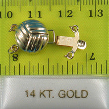 Load image into Gallery viewer, 14K Yellow Gold Classic 2-Row (2 Strands) Pearl Beads Clasp