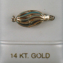 Load image into Gallery viewer, 14K Yellow Gold Wave Shape Clasp