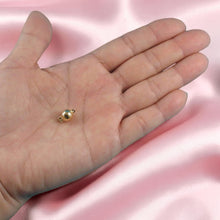Load image into Gallery viewer, 14K Yellow Gold High-Polished 8mm Ball Pearl Bead Clasp