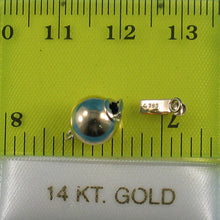Load image into Gallery viewer, 14K Yellow Gold High-Polished 8mm Ball Pearl Bead Clasp