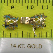 Load image into Gallery viewer, 14K Yellow Gold Classic 6-Row (Six Strands) Pearl Bead Clasp