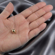 Load image into Gallery viewer, 14K Yellow Gold High-Polished 9mm Ball Pearl Bead Clasp