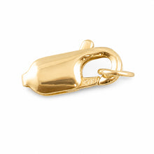 Load image into Gallery viewer, 14K Yellow Gold High-Polished Lobster Clasp with Jump Ring