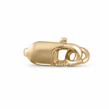 Load image into Gallery viewer, 14K Yellow Gold High-Polished Lobster Clasp with Jump Ring (Small)