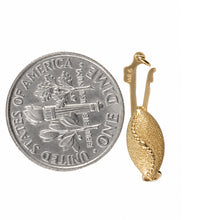 Load image into Gallery viewer, 14K Yellow Gold Marquise Shaped Gilo Fishhook Safety Pearl Clasp