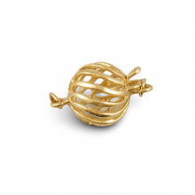 Load image into Gallery viewer, 14K Yellow Gold 8.5mm Wave Shape Pearl Bead Clasp