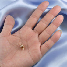 Load image into Gallery viewer, 14K Yellow Gold 8.5mm Wave Shape Pearl Bead Clasp