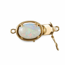 Load image into Gallery viewer, 14K Yellow Gold Genuine Natural Opal Clasp