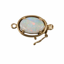 Load image into Gallery viewer, 14K Yellow Gold Genuine Natural Opal Clasp
