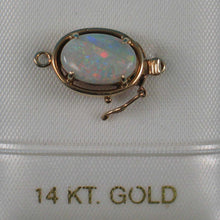 Load image into Gallery viewer, 14K Yellow Gold Genuine Natural Opal Clasp