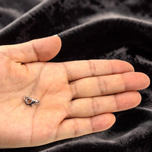 Load image into Gallery viewer, Solid Sterling Silver 925 w/ Rhodium Finish 6x11mm Trigger Clasp